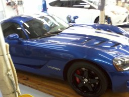 Blue Dodge Viper