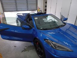 Blue Corvette