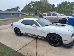 White Dodge Charger